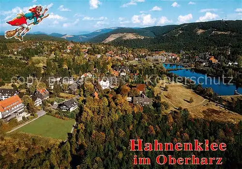 AK / Ansichtskarte 73838367 Hahnenklee-Bockswiese_Harz Fliegeraufnahme Hahnenklee-Bockswiese