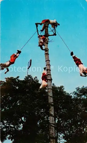 AK / Ansichtskarte 73838405 Papantla_Mexico Los Voladores 