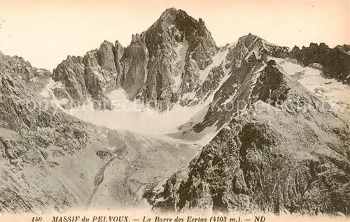 AK / Ansichtskarte  Massif_du_Pelvoux_Montagne_05_Hautes-Alpes La Barre des Ecrins 