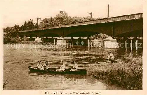 AK / Ansichtskarte  Vichy_03_Allier Le Pont Aristide Briand 