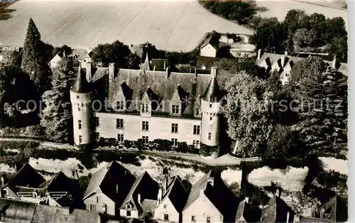 AK / Ansichtskarte  Montresor Le Chateau Vue aerienne Montresor