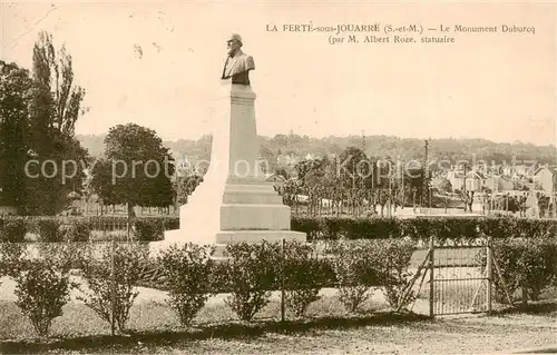 AK / Ansichtskarte La_Ferte sous Jouarre_77 Le Monument Duburcq  