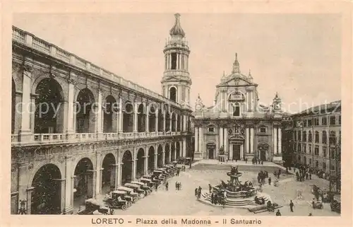 AK / Ansichtskarte Loreto_Ancona_IT Piazza della Madonna Il Santuario 