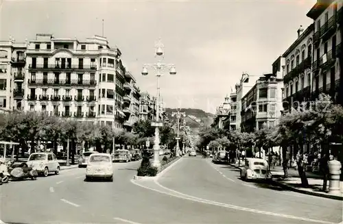 AK / Ansichtskarte San_Sebastian__Pais_Vasco_ES Avenida de Espana 