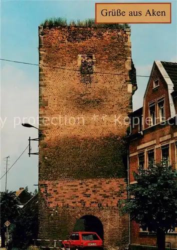 AK / Ansichtskarte Aken_Elbe Dessauer Turm Aken_Elbe