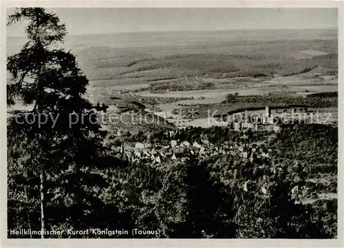 AK / Ansichtskarte 73839658 Koenigstein__Taunus Panorama 