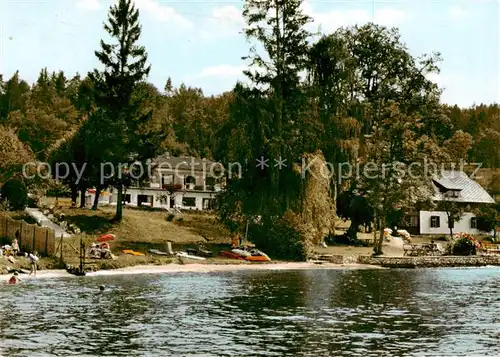 AK / Ansichtskarte 73839711 Velden__Woerthersee_AT Strandpension Schabus 