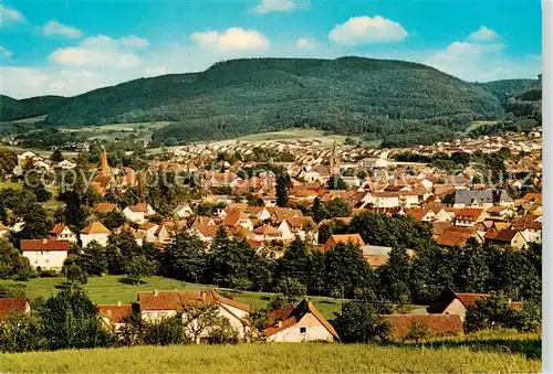 AK / Ansichtskarte 73840786 Fuerth_Odenwald Ortsansicht mit Kirche Fuerth Odenwald