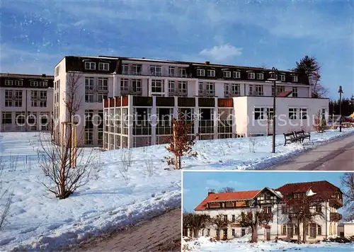 AK / Ansichtskarte Bad_Schandau Falkensteinklinik Gasthaus Ostrauer Scheibe Kurort Bad_Schandau