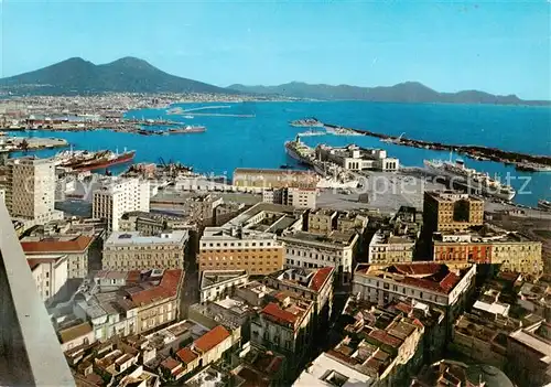AK / Ansichtskarte Napoli_Neapel_IT Panorama del porto 