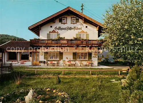 AK / Ansichtskarte Wallgau Gasthaus Floesserstueberl Wallgau