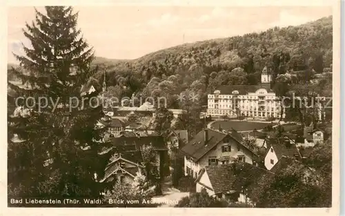 AK / Ansichtskarte 73841547 Bad_Liebenstein Blick vom Aschenberg Bad_Liebenstein