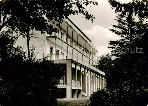 AK / Ansichtskarte 73842048 Bad_Brueckenau Biologisches Sanatorium Kurhaus Haus der Gesundheit Kurort im Naturpark Bayerische Rhoen Bad_Brueckenau