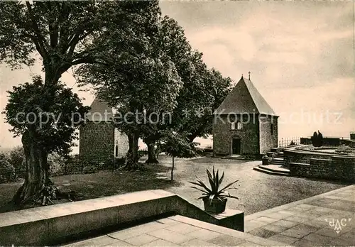 AK / Ansichtskarte Mont Sainte Odile_Mont Ste Odile_67 Le Couvent La Terrasse avec les Chapelles des Anges et des Larmes 