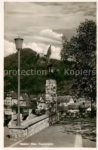 AK / Ansichtskarte Baden__AG Alter Theaterplatz 