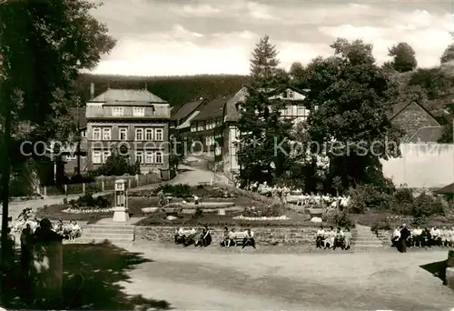 AK / Ansichtskarte 73842839 Altenfeld_Thueringen Park am Markt Altenfeld Thueringen