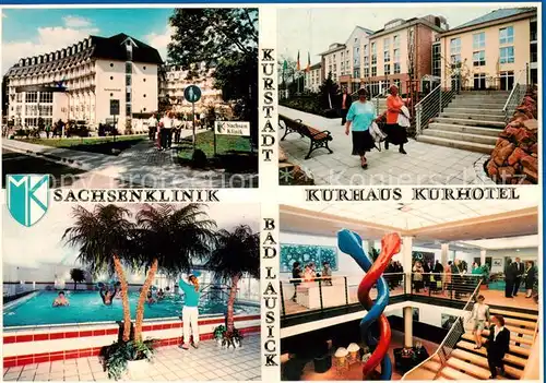 AK / Ansichtskarte 73842905 Bad_Lausick Sachsenklinik Kurhaus Kurhotel Treppenaufgang Bewegungsbad Bad_Lausick