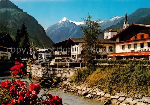 AK / Ansichtskarte 73843059 Kaprun_AT Kapruner Ache gegen Kitzsteinhorn  