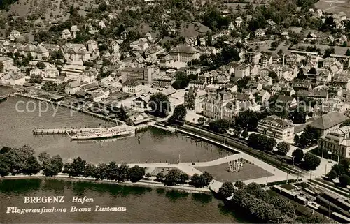 AK / Ansichtskarte 73843077 Bregenz_Vorarlberg_Bodensee Hafen 