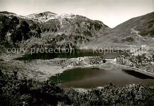 AK / Ansichtskarte Murgsee_SG mit Schwarzstoeckli 