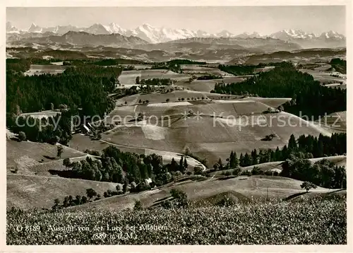 AK / Ansichtskarte Affoltern_Emmental_BE Aussicht von der Lueg 