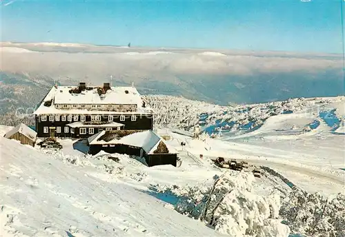 AK / Ansichtskarte Guebwiller_Elsass Hotel du Grand Ballon en hiver Guebwiller_Elsass