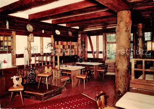 AK / Ansichtskarte 73843636 Hoechenschwand Kurhotel Alpenblick Hotzenstube Hoechenschwand