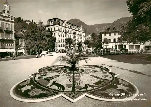 AK / Ansichtskarte Merano_Meran_IT Passeggiata 