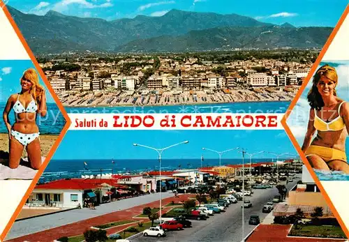 AK / Ansichtskarte Lido_di_Camaiore_Toscana_IT Panorama Promenade 