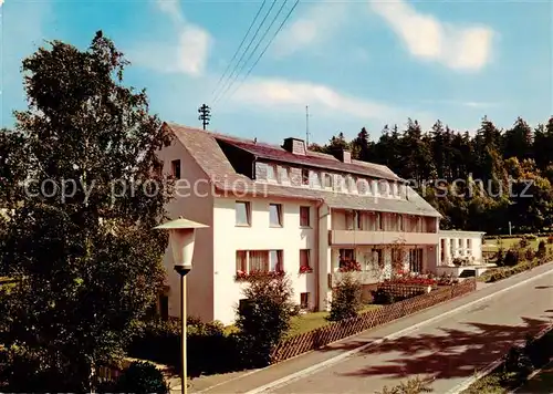 AK / Ansichtskarte Bad_Steben Kurpension Horn Bad_Steben