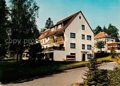 AK / Ansichtskarte Bad_Sachsa_Harz Pension Haus Ingeburg Bad_Sachsa_Harz