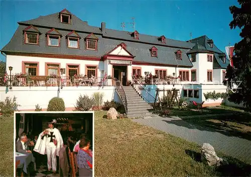 AK / Ansichtskarte 73844209 Zeltingen-Rachtig_Mosel Hotel Restaurant Seingut Deutschherrenhof 