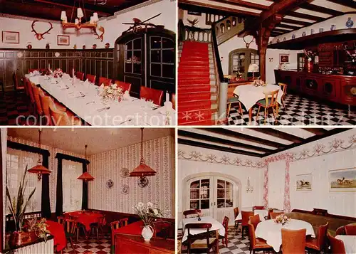 AK / Ansichtskarte Panker Historisches Gasthaus Hotel Ole Liese Gastraeume Treppenaufgang Panker