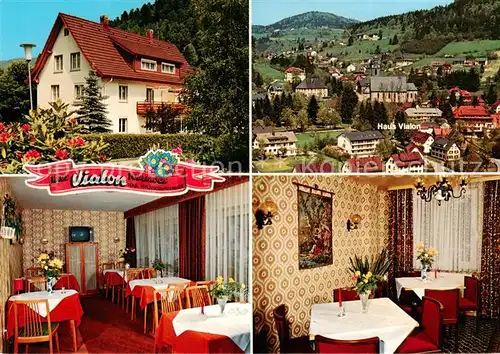 AK / Ansichtskarte Todtmoos Gaestehaus Vialon Garni Panorama Gastraeume Todtmoos