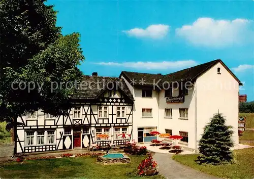 AK / Ansichtskarte Marienthal_Westerwald Hotel Restaurant Cafe Marienthal_Westerwald