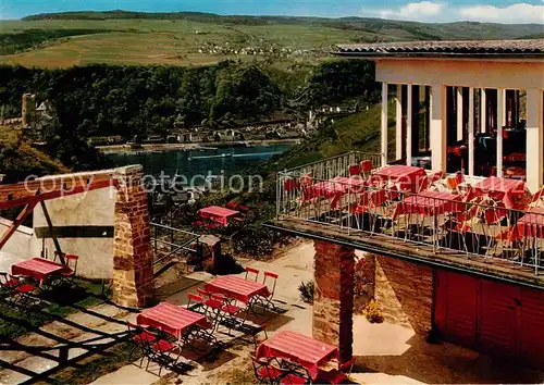 AK / Ansichtskarte Patersberg Berghof Teufelstein auf dem Patersberg Weinrestaurant Terrassencafe Hotelpension Patersberg