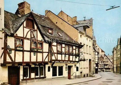 AK / Ansichtskarte 73844883 Bernkastel-Kues_Berncastel Gaststube Alt Bernkastel 