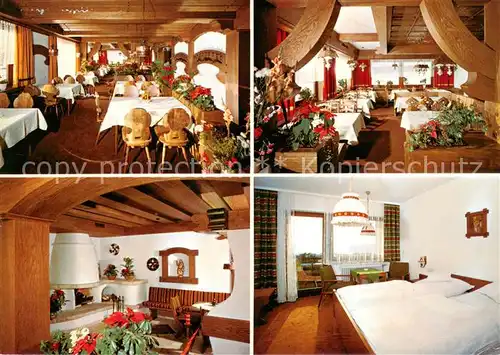 AK / Ansichtskarte 73844995 Luetzenhardt Hotel Sattelacker Hof Gastraeume Zimmer Luetzenhardt