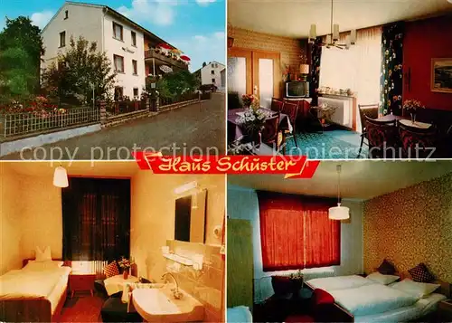 AK / Ansichtskarte 73845207 Bad_Salzschlirf Haus Schuster Zimmer Appartement Bad_Salzschlirf