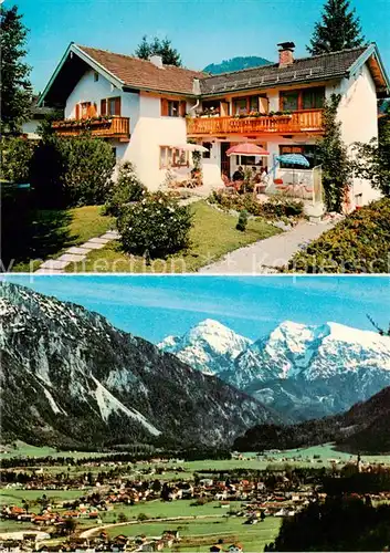 AK / Ansichtskarte 73845308 Ruhpolding Haus Greiner Panorama Ruhpolding