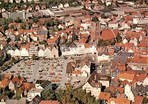 AK / Ansichtskarte 73845310 Bad_Hersfeld Am Markt Fliegeraufnahme Bad_Hersfeld