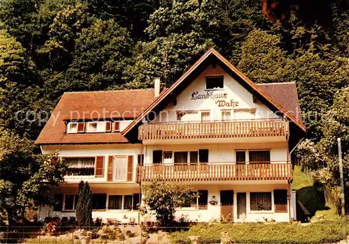 AK / Ansichtskarte 73845453 Bad_Herrenalb Landhaus Wahr Bad_Herrenalb