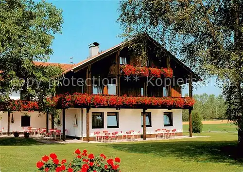 AK / Ansichtskarte Taching_See Pension Birkenhof Taching See