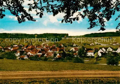 AK / Ansichtskarte Wittershausen_Unterfranken Panorama Wittershausen