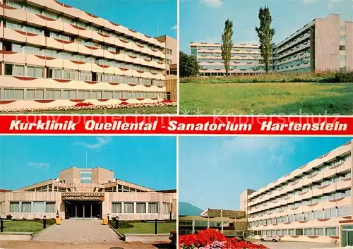 AK / Ansichtskarte Reinhardshausen Kurklinik Quellental Sanatorium Hartenstein Reinhardshausen