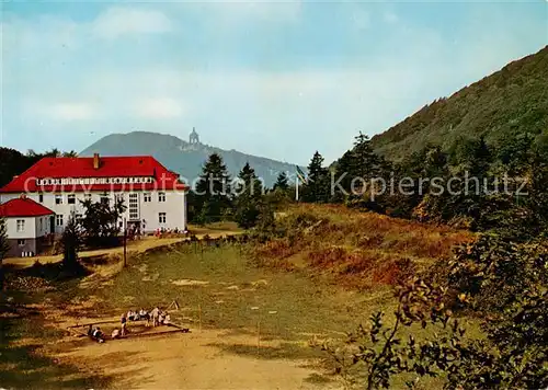 AK / Ansichtskarte 73846726 Hausberge_Porta_Westfalica Jugendherberge 