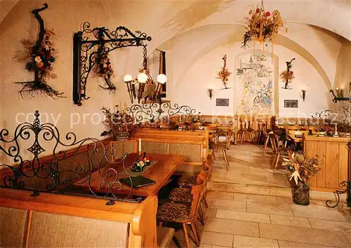 AK / Ansichtskarte Nordheim_Main Zehnthof Weinstuben eG Ausschank der Winzergenossenschaft Restaurant Nordheim Main