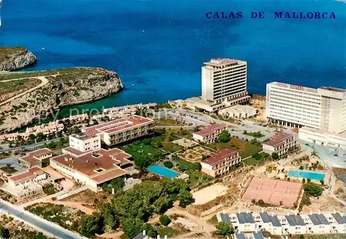 AK / Ansichtskarte 73847623 Calas_de_Mallorca_ES Fliegeraufnahme 