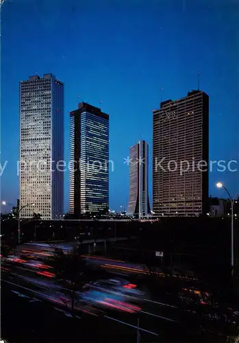 AK / Ansichtskarte 73848094 Tokyo_Tokio_JP Shinjuku Skyscrapers in the Evening 