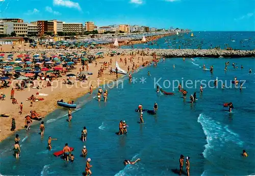 AK / Ansichtskarte 73848140 Milano_Marittima La spiaggia Fliegeraufnahme Milano_Marittima